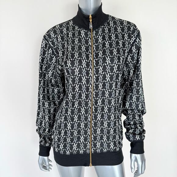 BILLIONAIRE Couture  reversible bomber unisex  size L Authentic Retail 2200$ - Picture 6 of 11